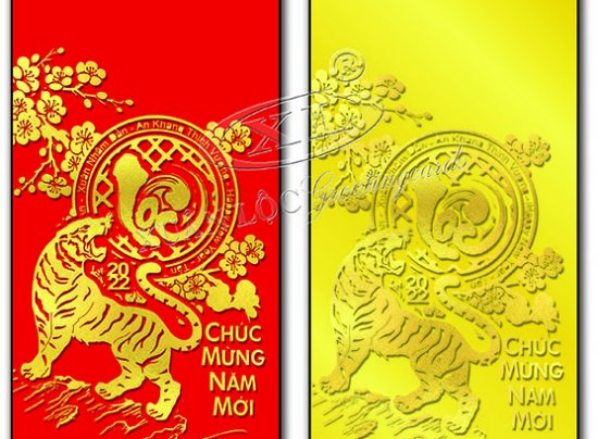 LÌ XÌ NHUNG KHỔ 9cm X 17cm - 03